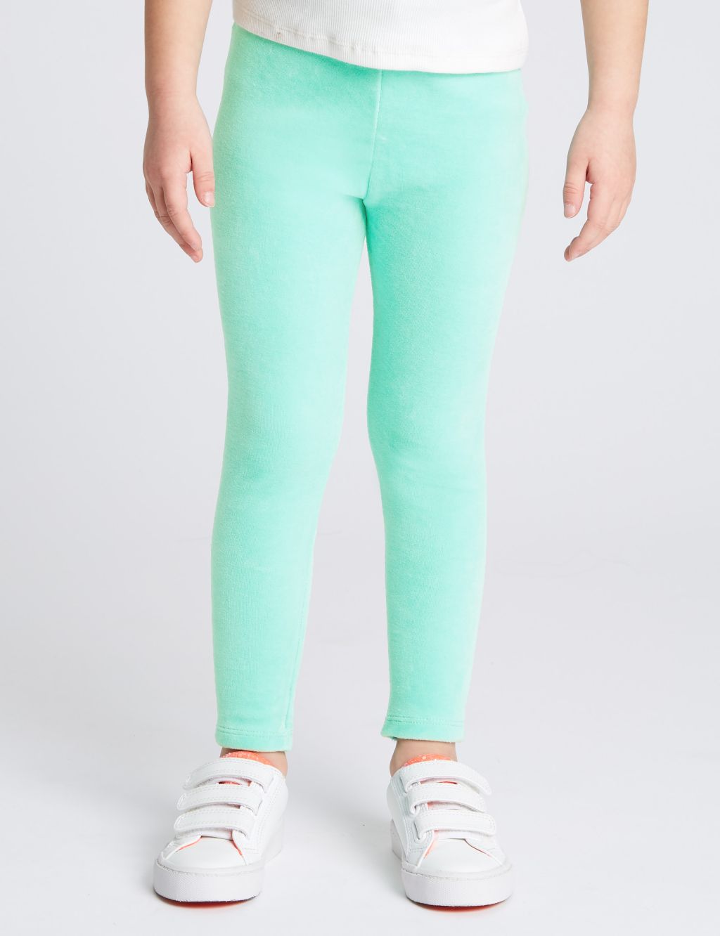Cotton Rich Velour Jeggings (3 Months - 7 Years) 2 of 4