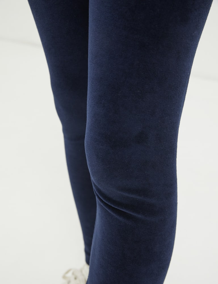 Cotton Rich Velvet Leggings 3 13 Yrs