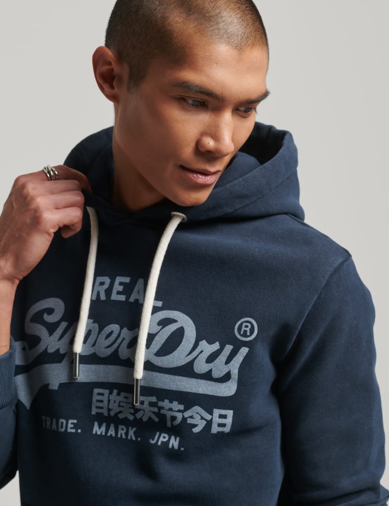 Superdry vintage discount logo hoodie