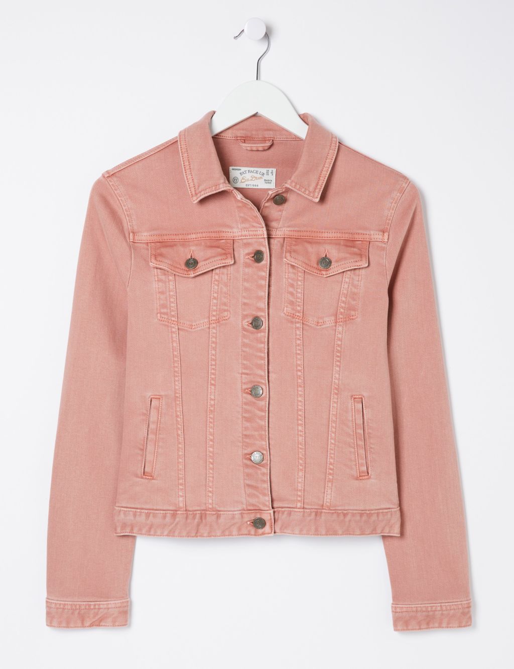 Cotton Rich Waisted Collared Jacket 1 of 5
