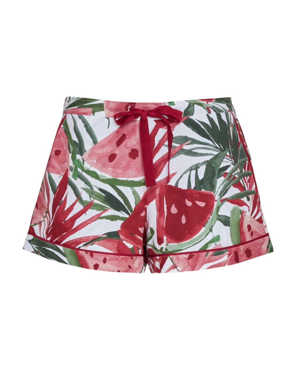 Cotton Rich Watermelon Pyjama Shorts 1 of 4