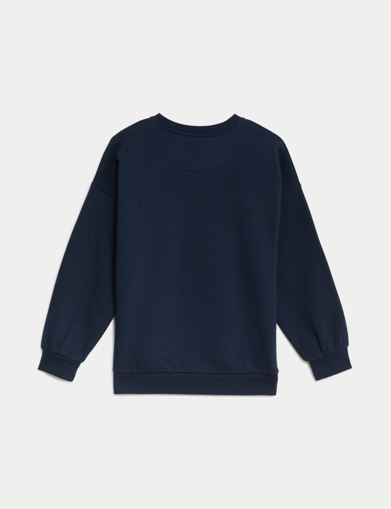 Cotton Rich Yale University™ Sweatshirt (6 -16 Yrs) 3 of 3