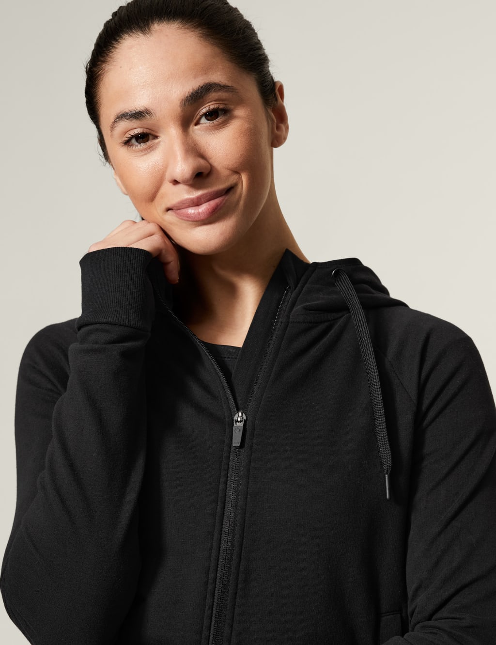 Cotton Rich Zip Up Hoodie 2 of 6