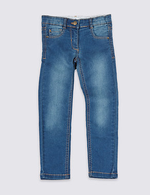 Cotton Rich with Stretch Skinny Denim Jeans (1-7 Years) Image 2 of 4