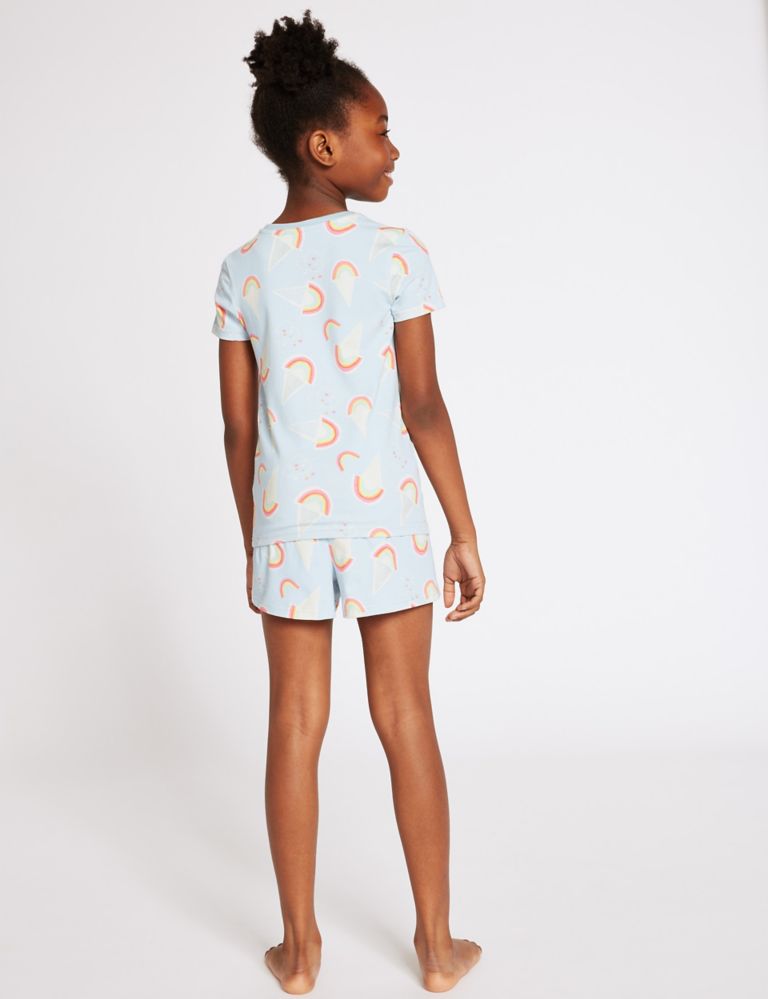 Cotton Short Pyjamas with Stretch (3-16 Years) 3 of 4