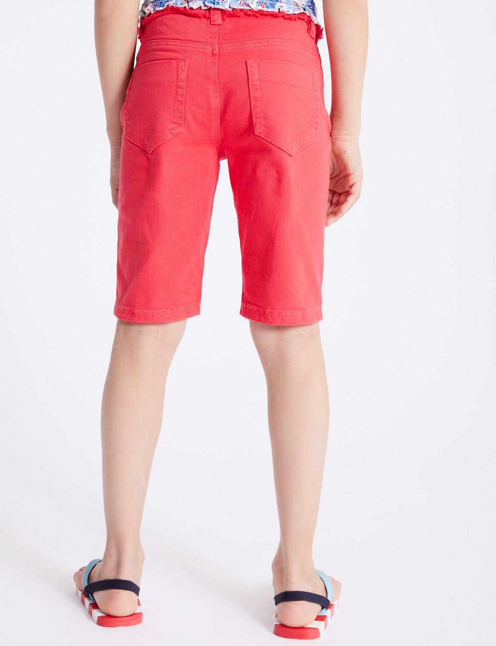 Cotton Shorts with Stretch (3-16 Years) 4 of 4