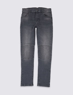 Cotton Skinny Fit Jeans with Stretch (3-14 Years) Image 2 of 5