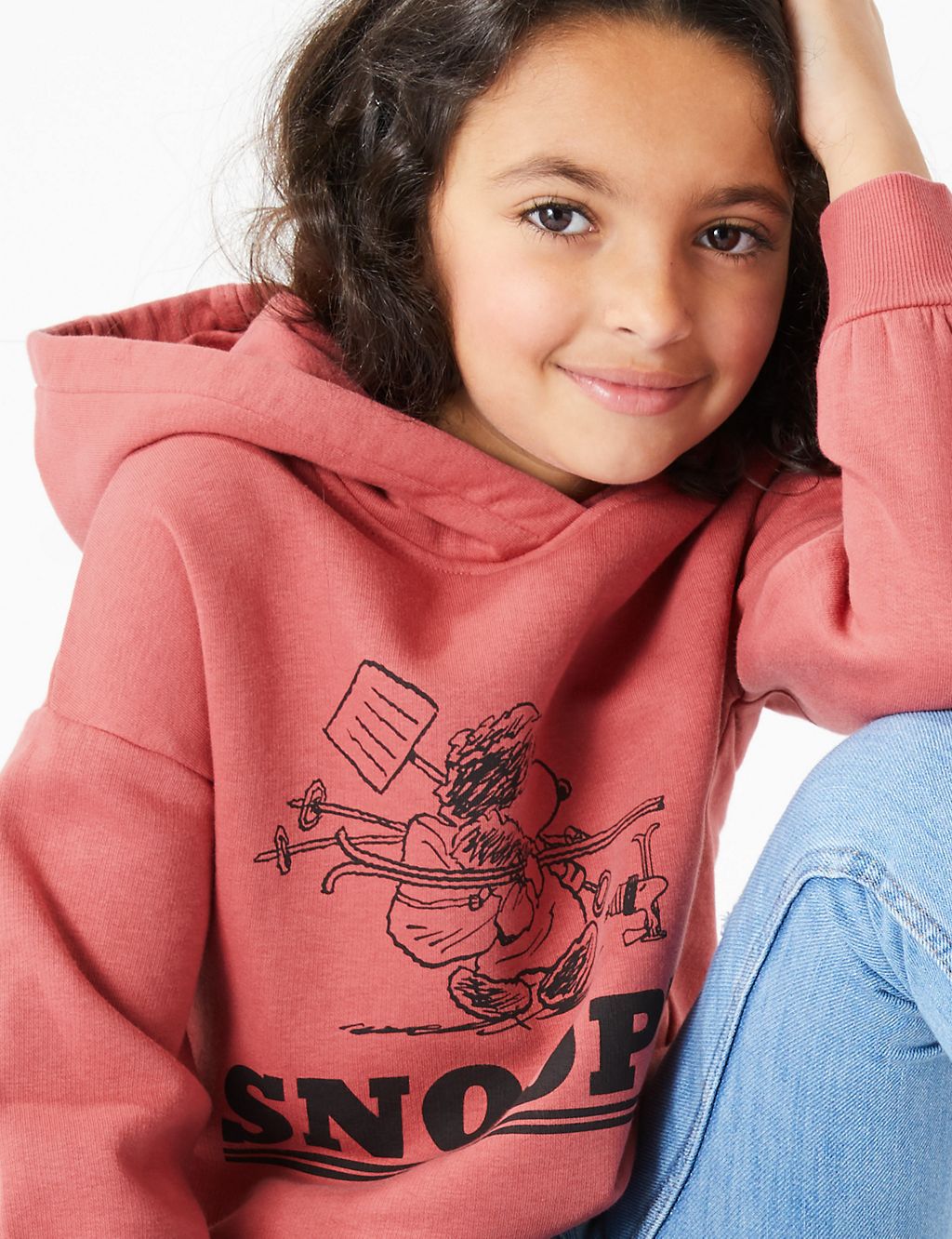Cotton Snoopy™ Print Hoodie (3-16 Years) 2 of 4
