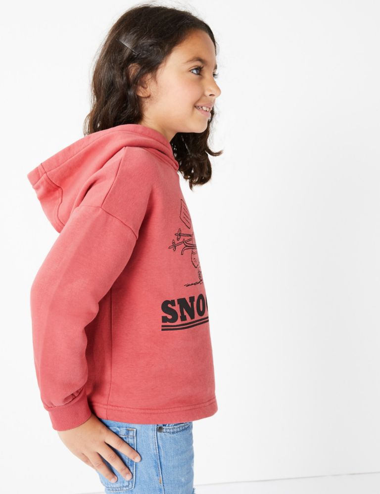 Cotton Snoopy™ Print Hoodie (3-16 Years) 4 of 4