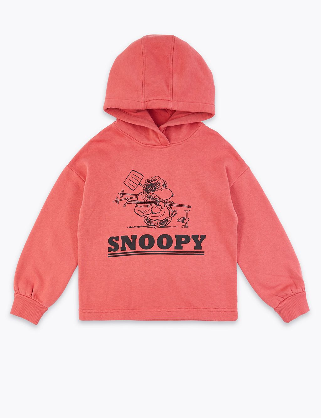 Cotton Snoopy™ Print Hoodie (3-16 Years) 1 of 4