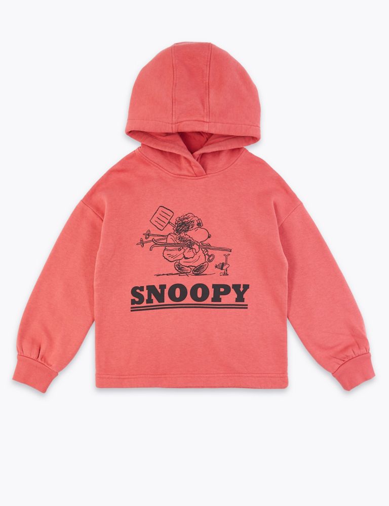 Cotton Snoopy™ Print Hoodie (3-16 Years) 2 of 4