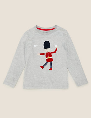 Cotton Soldier Top (2-7 Yrs) Image 2 of 4