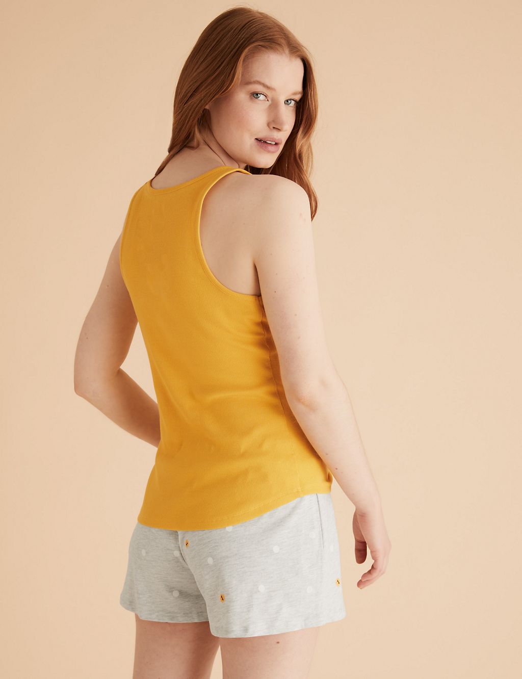 Cotton Spot Print Pyjama Shorts 4 of 5