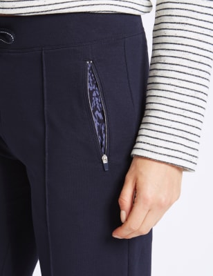 m&s ladies black joggers