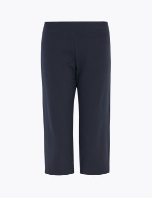 m&s ladies cropped joggers