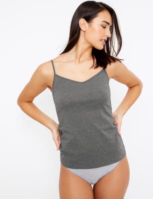 Cotton Strappy Vest M S Collection M S