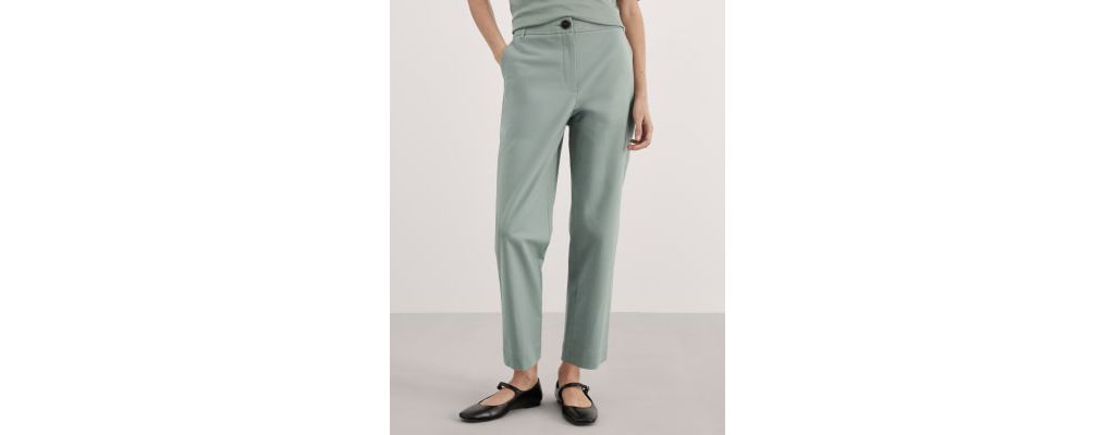 Cotton Stretch Ankle Grazer Chinos 4 of 6