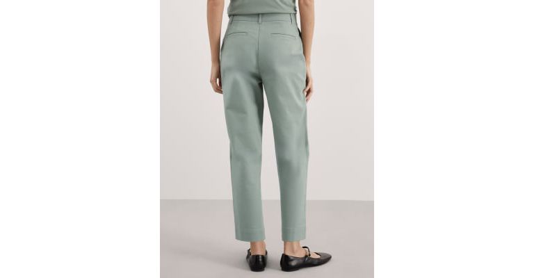 Cotton Stretch Ankle Grazer Chinos 6 of 6