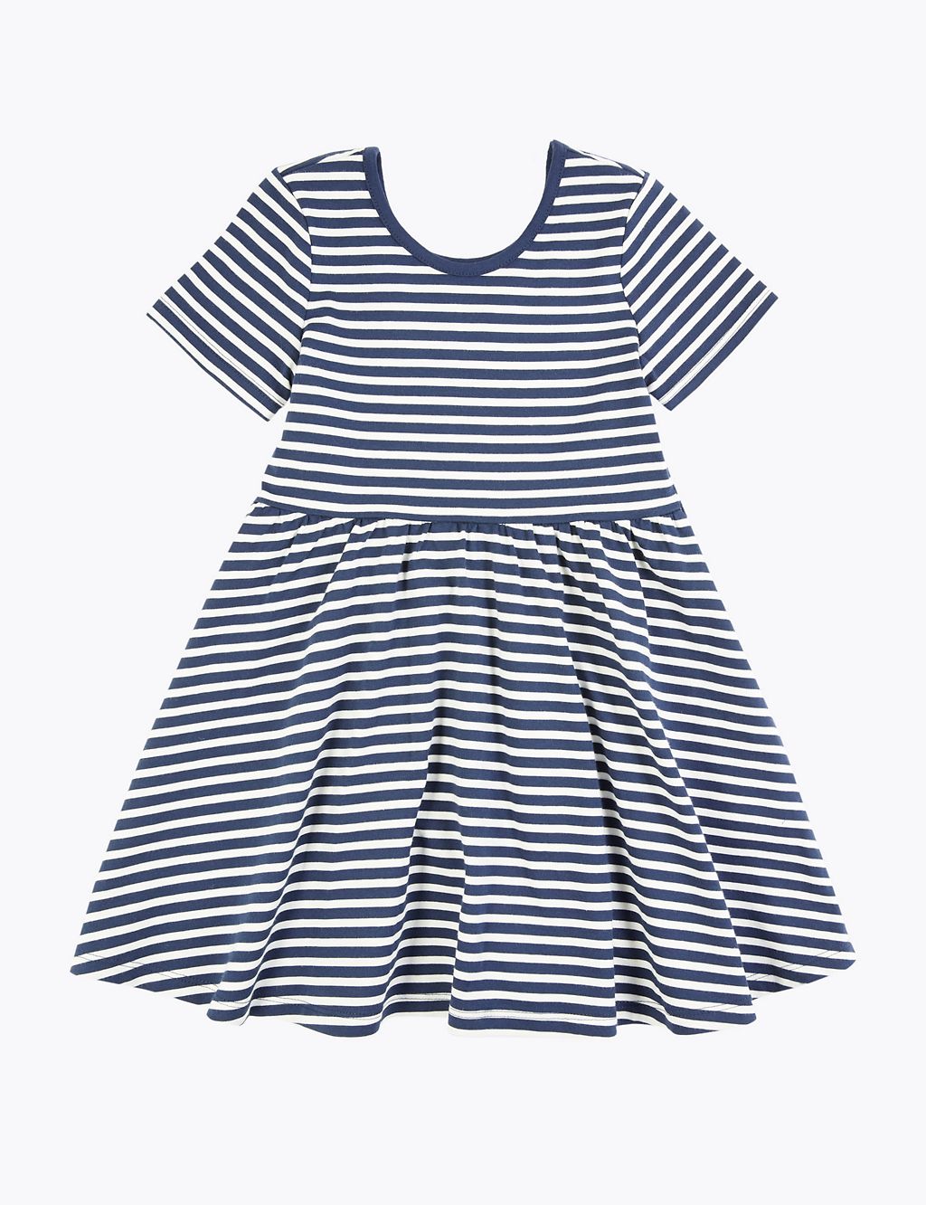 Cotton Striped Dress (3 Months - 7 Years) 1 of 4