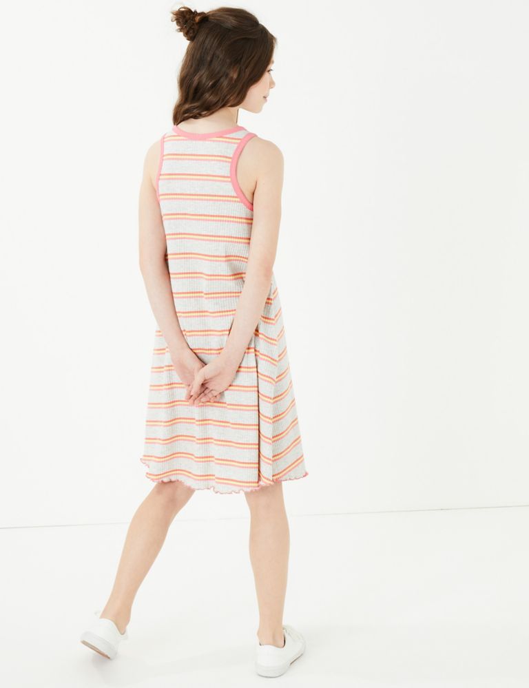 Cotton Striped Dress (6-16 Yrs) 4 of 4