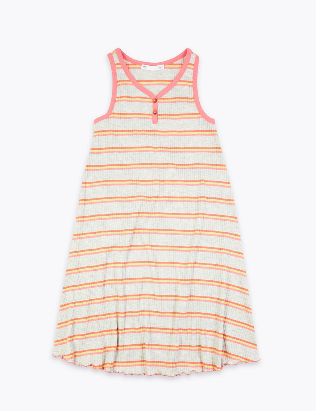 Cotton Striped Dress (6-16 Yrs) 1 of 4
