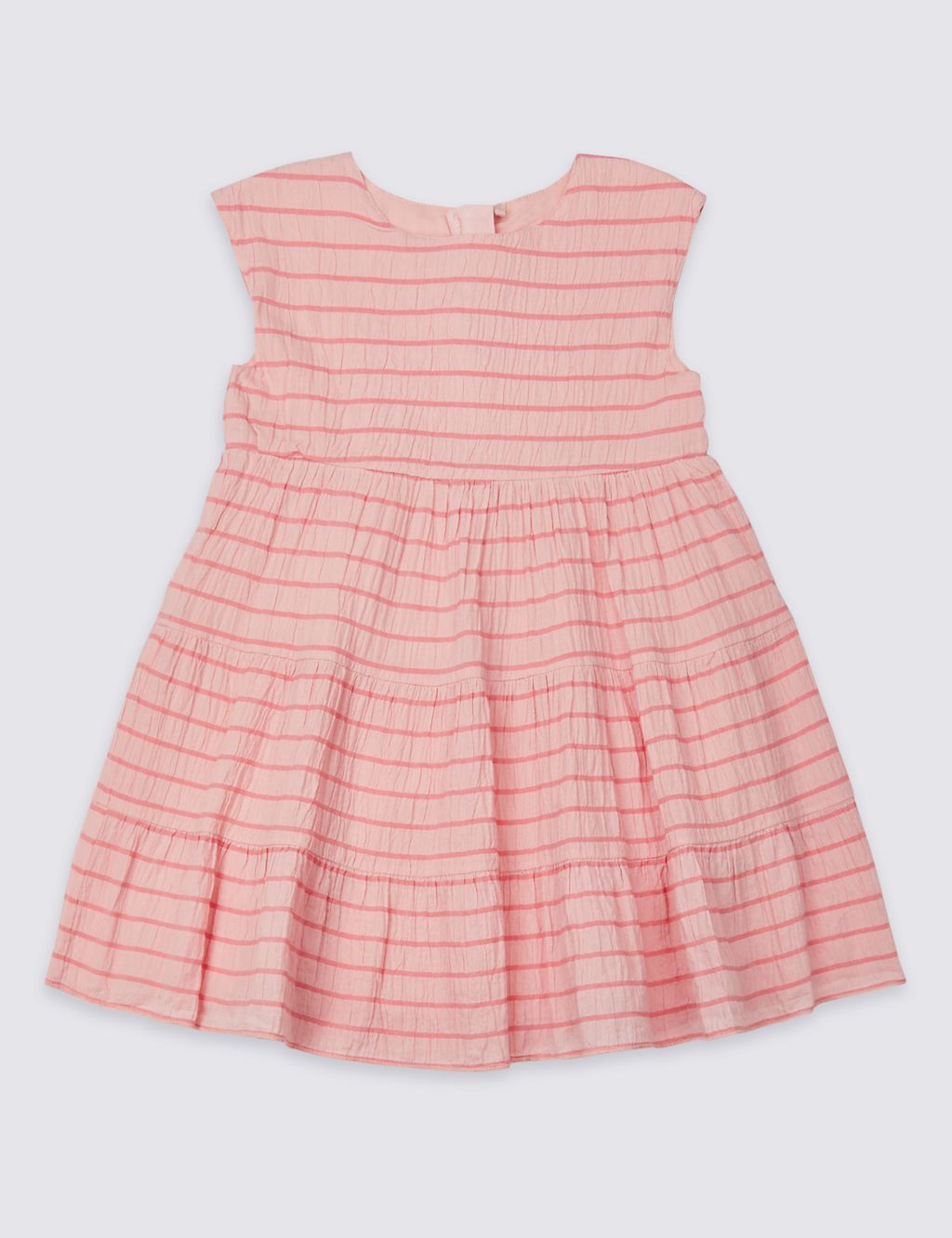 Cotton Striped Dress with Stretch (3 Months - 7 Years) 1 of 3