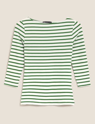 m&s three quarter sleeve tops