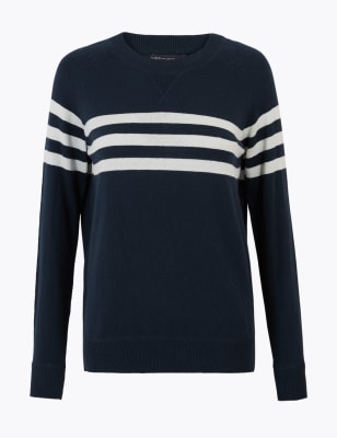marks and spencer striped jumper