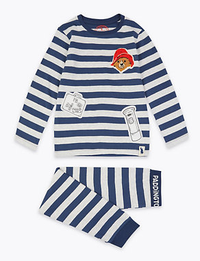 Cotton Striped Paddington™ Print Pyjama Set (1-7 Years) Image 2 of 5