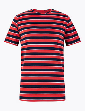 Cotton Striped T-Shirt Image 2 of 5