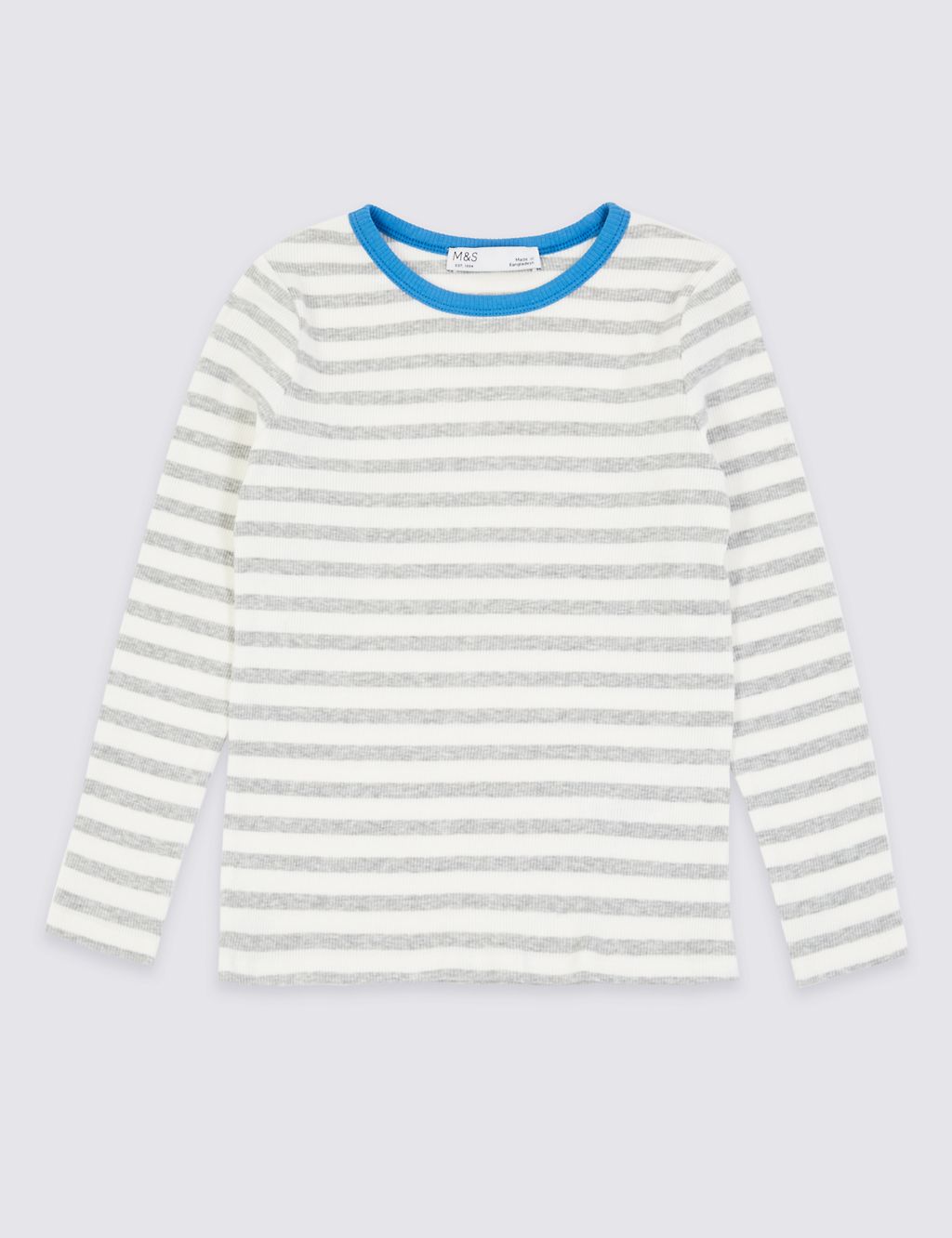 Cotton Striped Top (3-16 Years) 1 of 4