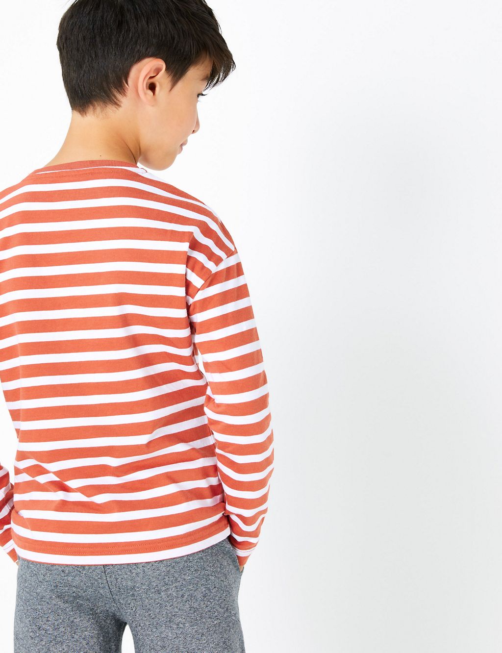 Cotton Striped Top (3-16 Years) 4 of 4