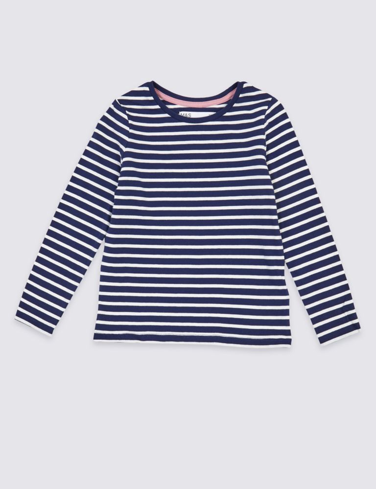 Cotton Striped Top (3 Months - 7 Years) 2 of 4