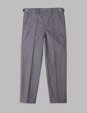 Cotton Textured Chinos with Stretch (3-14 Years) Image 2 of 4
