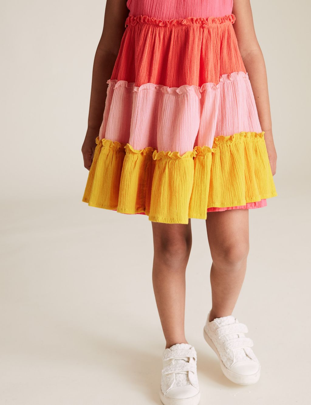 Cotton Tiered Dress (2-7 Yrs) 2 of 4