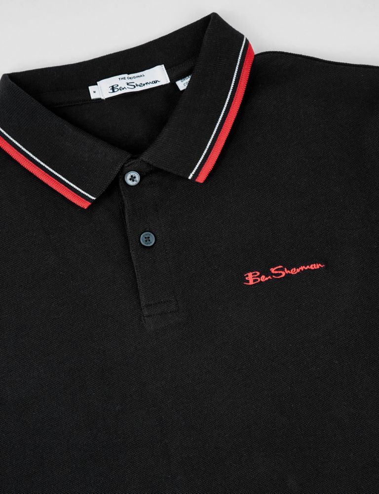 Cotton Tipped Polo Shirt 5 of 5