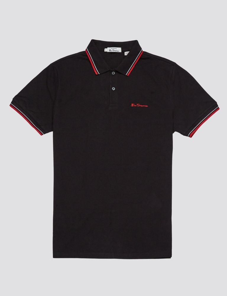 Cotton Tipped Polo Shirt 2 of 5