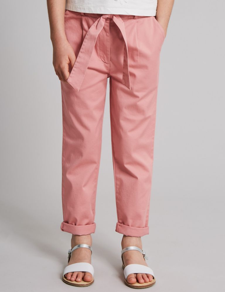 Cotton Trousers with Stretch (3-16 Years) 3 of 6