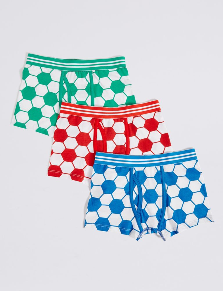 Cotton Trunks with Stretch (2-16 Years) 2 of 2