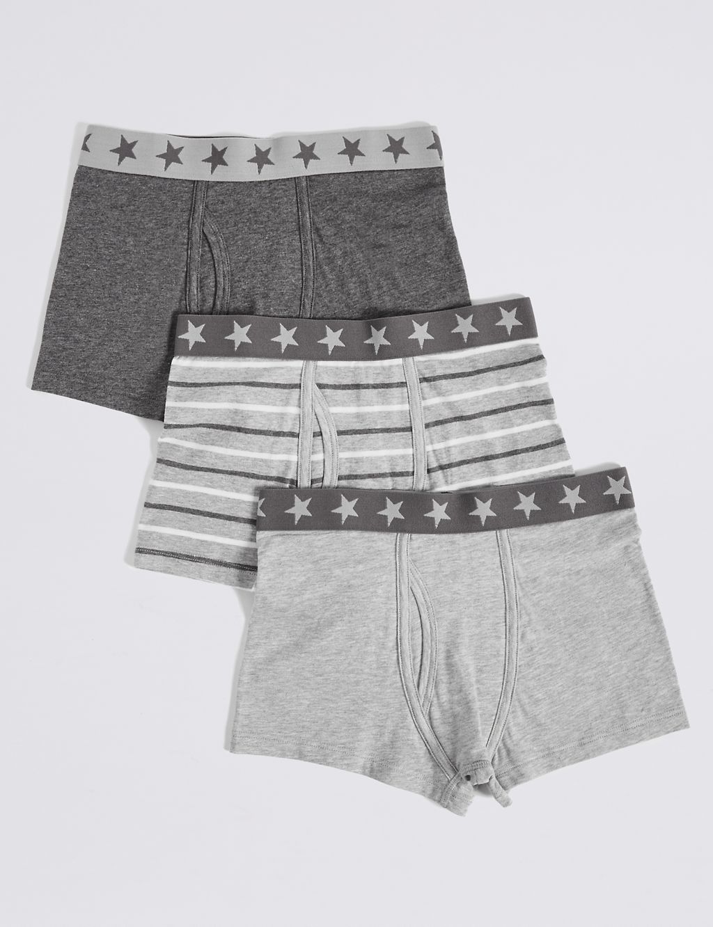 Cotton Trunks with Stretch (2-16 Years) 2 of 2