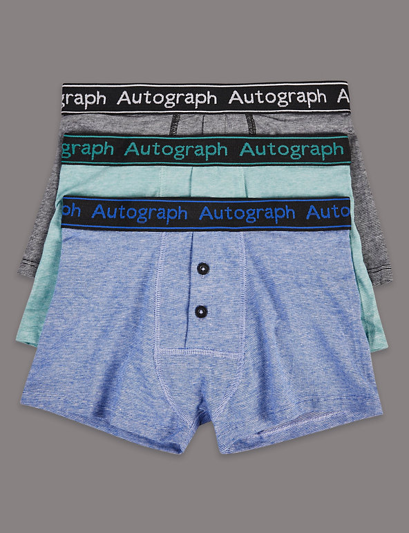 Cotton Trunks with Stretch (6-16 Years) Image 1 of 1