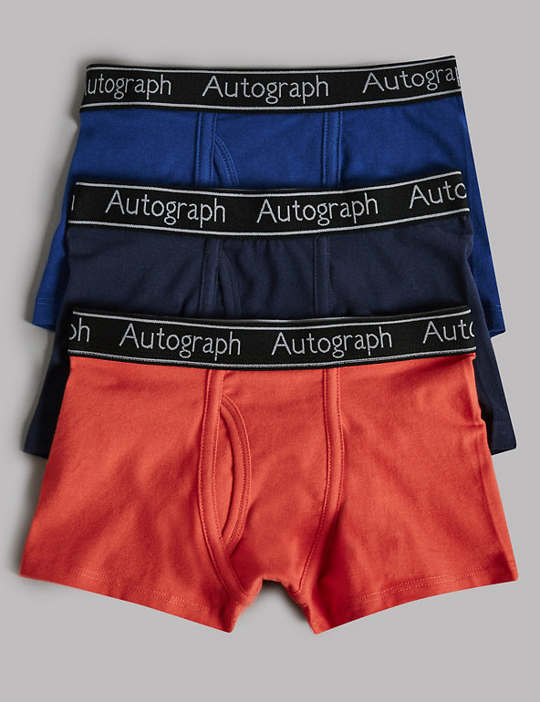 Cotton Trunks with Stretch (6-16 Years) Image 1 of 1