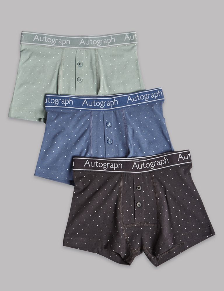 Cotton Trunks with Stretch (6-16 Years) 2 of 2
