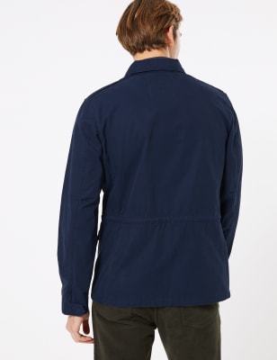 m&s mens cotton jackets