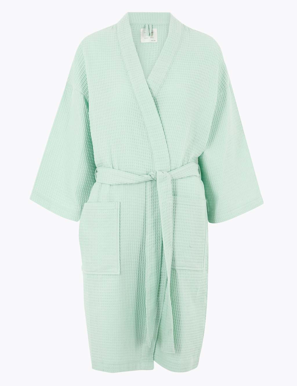 Cotton Waffle Dressing Gown M&S Collection M&S