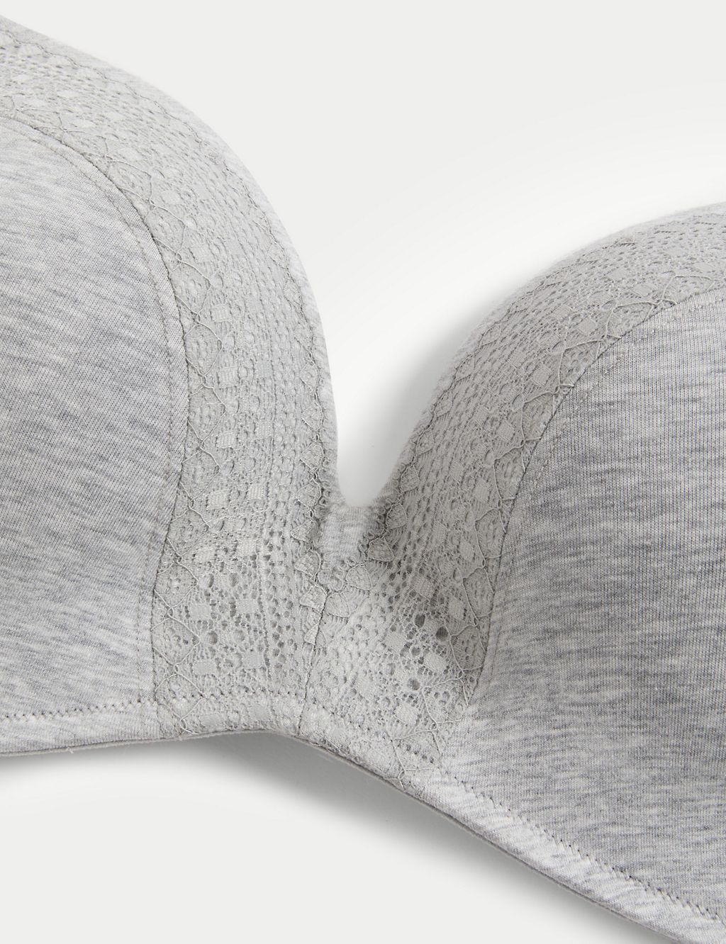 Cotton with Cool Comfort™ Non-Wired Push Up Bra | Body by M&S | M&S