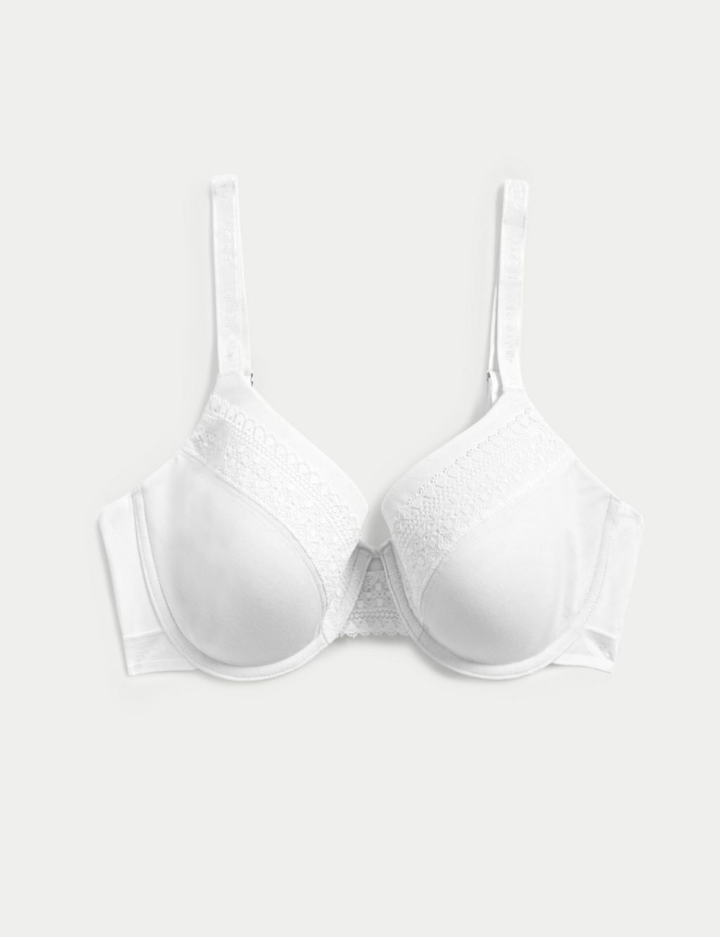 Cotton with Cool Comfort™ Wired T-Shirt Bra A-E 1 of 8