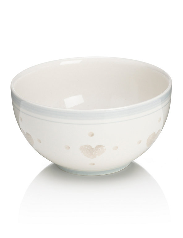 Country Heart Cereal Bowl Image 1 of 1