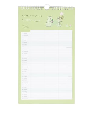 Couple S 21 Illustrated Calendar Medium M S