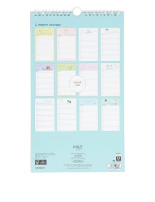 Couple S 21 Illustrated Calendar Medium M S